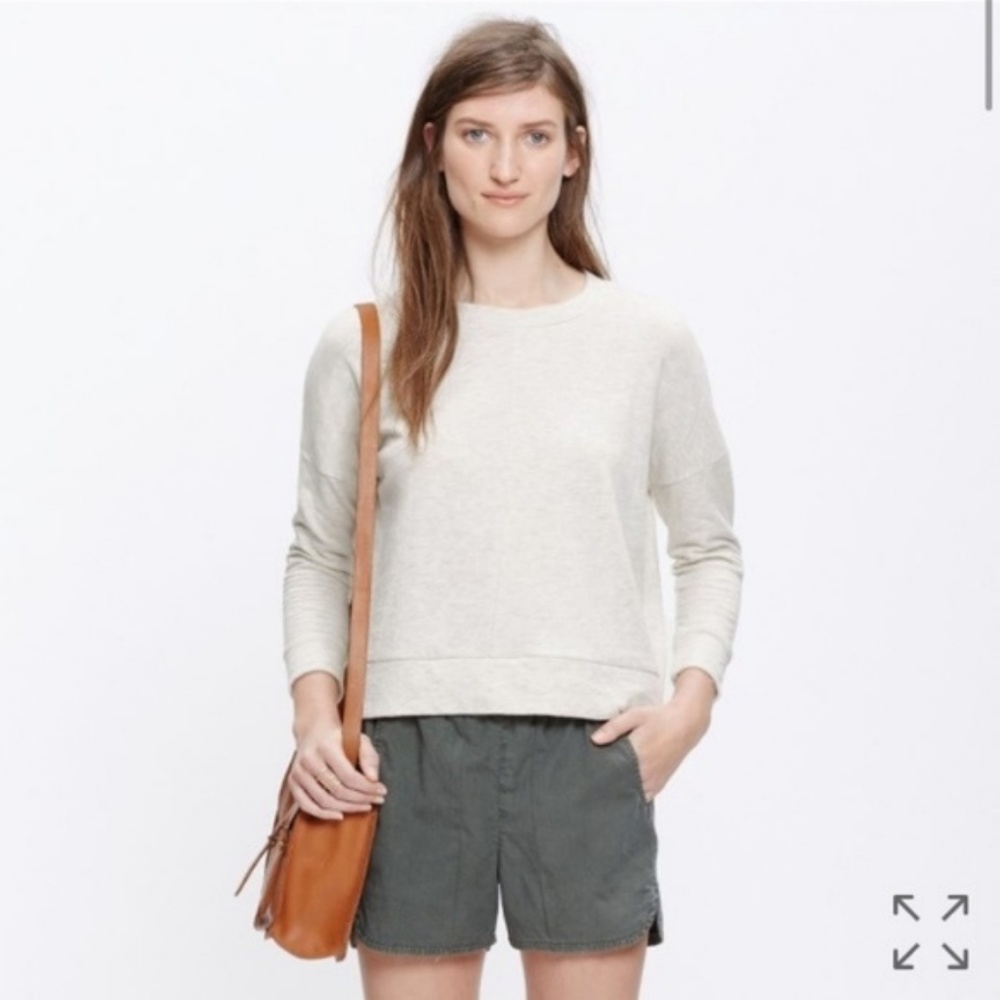 Madewell Heathered City Island Pullover Top